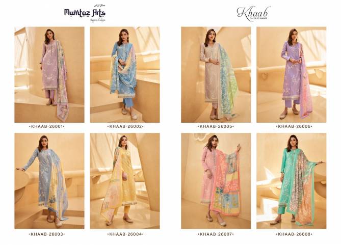 Khaab By Mumtaz Cotton Dress Material Catalog
